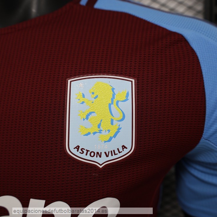 Nuevo 1ª Jugadores Camiseta Aston Villa 24/25 Rojo Baratas